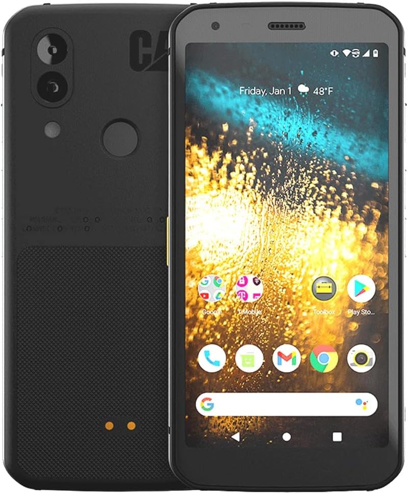 CAT S62 T-Mobile - 4G Rugged Smartphone (IP68, MIL SPEC 810H, Super Bright 5.7" FHD+ Display, 4000mAh Battery, 4GB RAM / 128 GB ROM) - Black