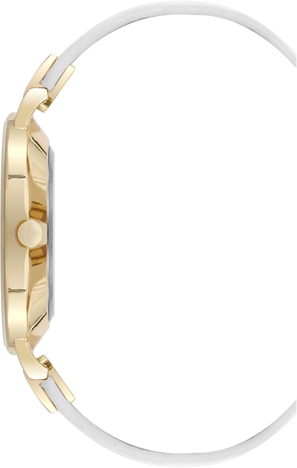 Nine West Women's Floral Dial Smooth Strap Watch