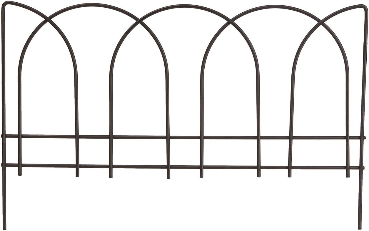 Panacea 89050 Arches Garden Edge, Black