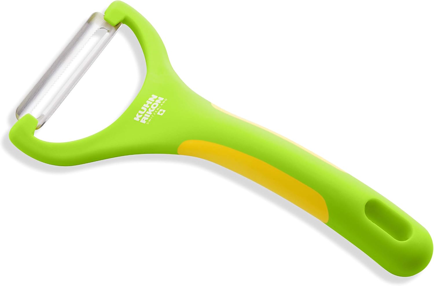 Kuhn Rikon Auto Safety LidLifter Can Opener with Ring-Pull Tool – Smooth-Edge Side-Cut Design for Safe, Touch-Free Lid Removal – Easy-Turn Handle, Swiss Engineered, Red