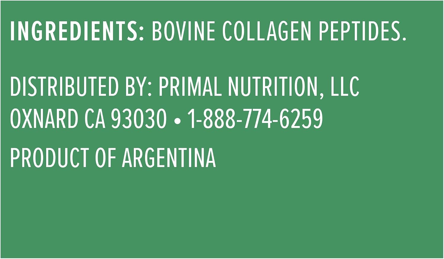 Primal Kitchen Collagen Peptides, Unflavored Collagen Powder, 1.2 Pounds