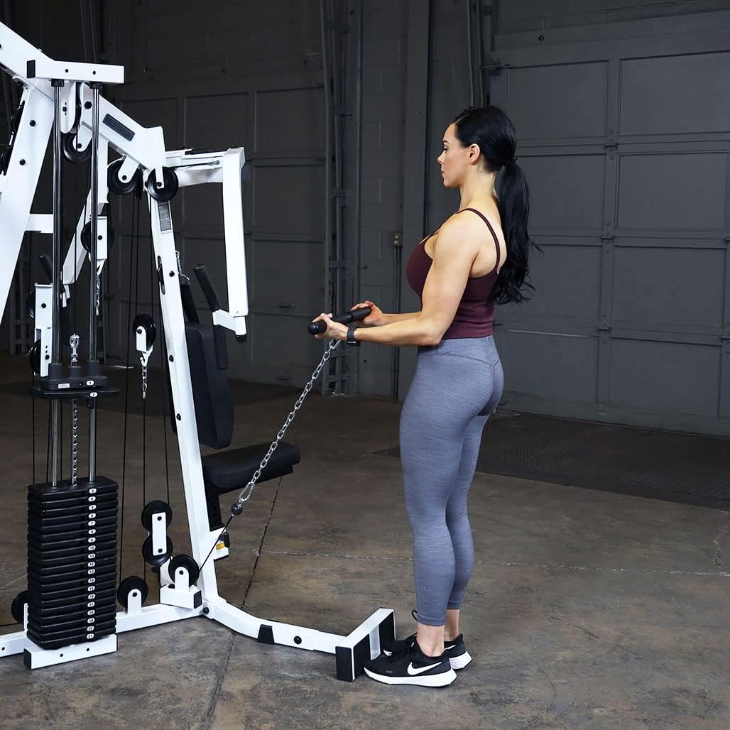Body-Solid Multi-Station, Single Weight Stack Home Gym Machine, Arm & Leg Strength Training Functional Exercise Workout Station