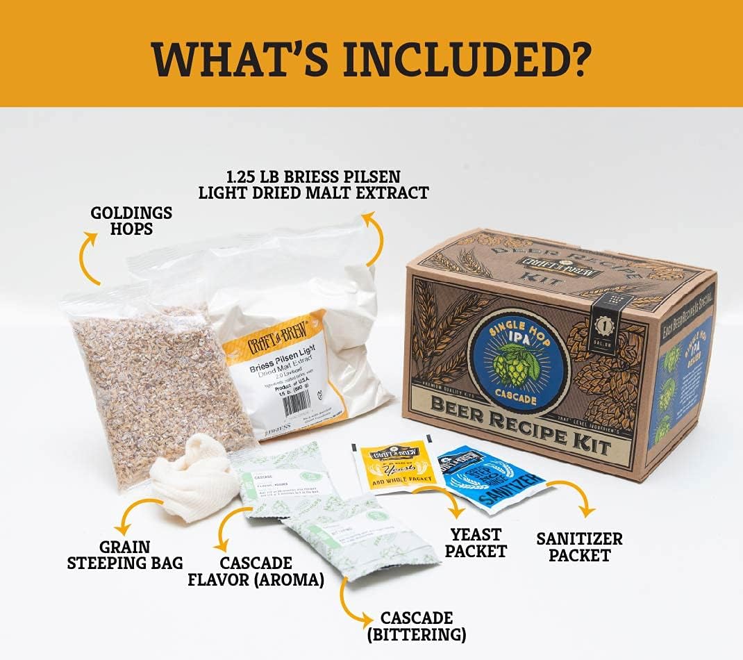 Craft A Brew Recipe Kit - Oktoberfest Ale Refill - 1 Gallon - Ingredients for Home Brewing Beer