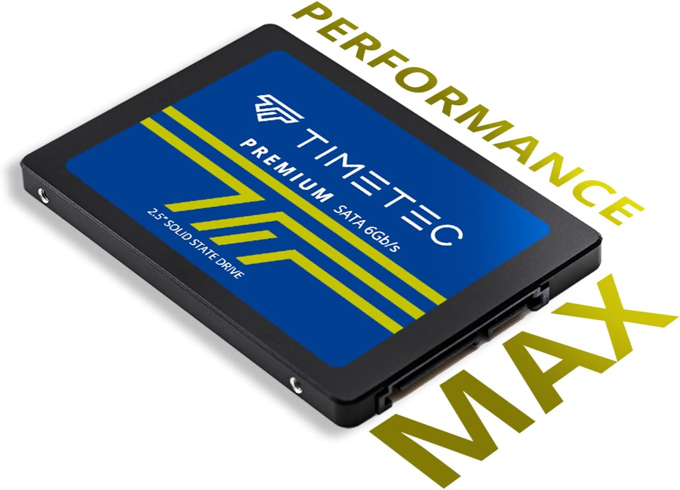 Timetec 512GB SSD 3D NAND SATA III 6Gb/s 2.5 Inch 7mm (0.28") Read Speed Up to 550 MB/s SLC Cache Performance Boost Internal Solid State Drive for