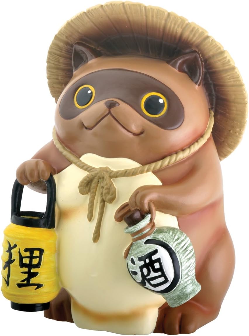 Japanese Tanuki Raccoon Dog Statue