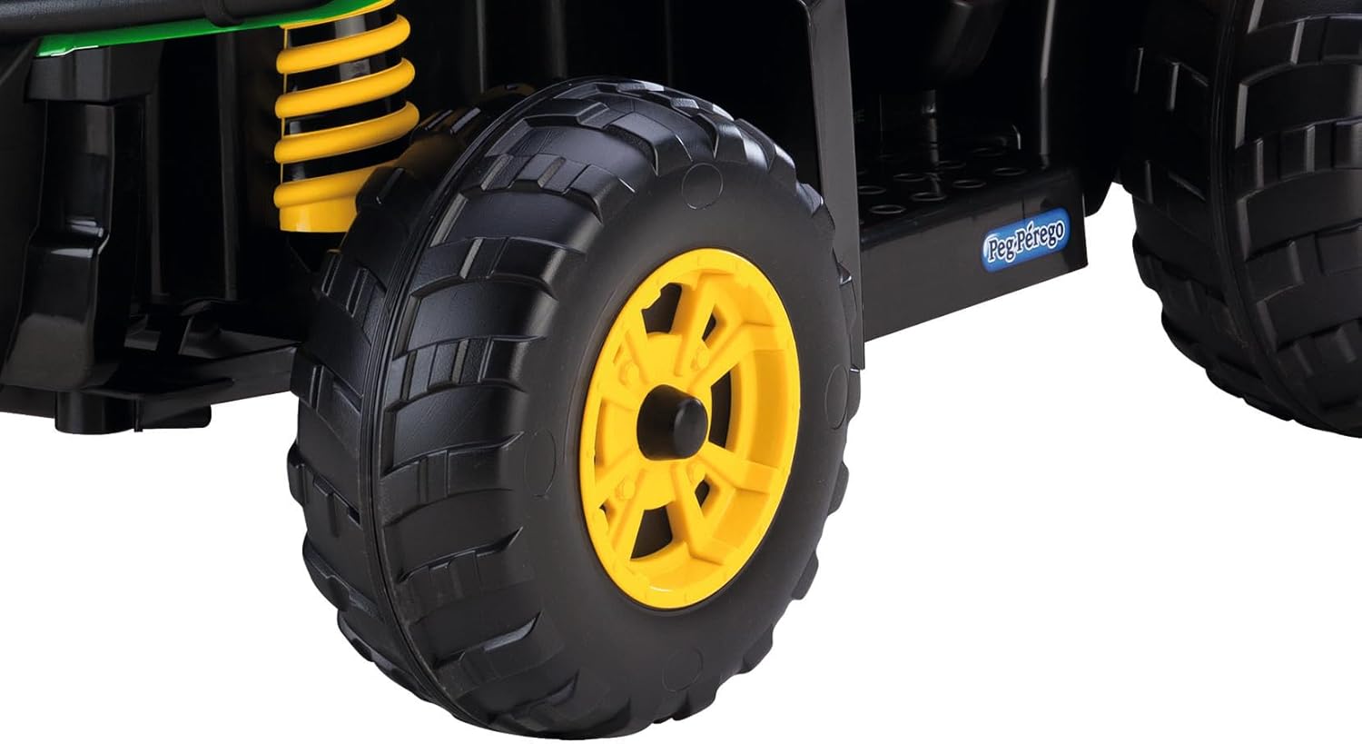 Peg Perego John Deere Gator XUV Extra-Large 12 Volt Ride-on, Durable Design for Kids 3-8, Green
