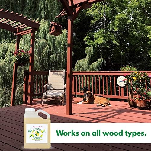 Turner's Choice Wood Treatment (Gallon with Compression Sprayer) | Seals and Protects from Moisture, Decay, and Pest Damage