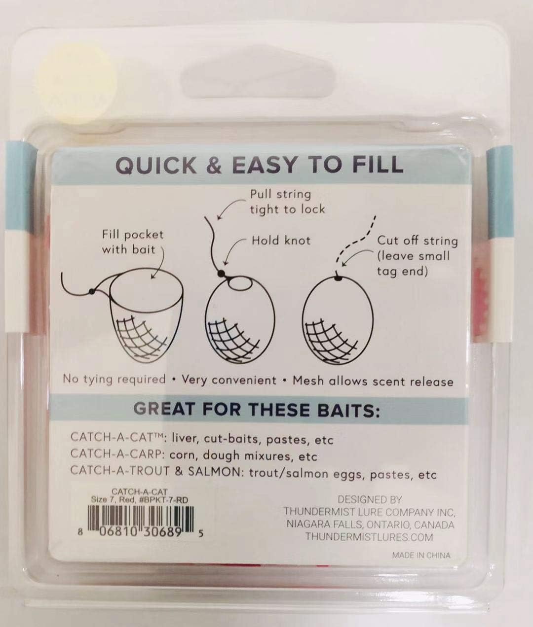 Catch-A-CAT, Bait Pocket