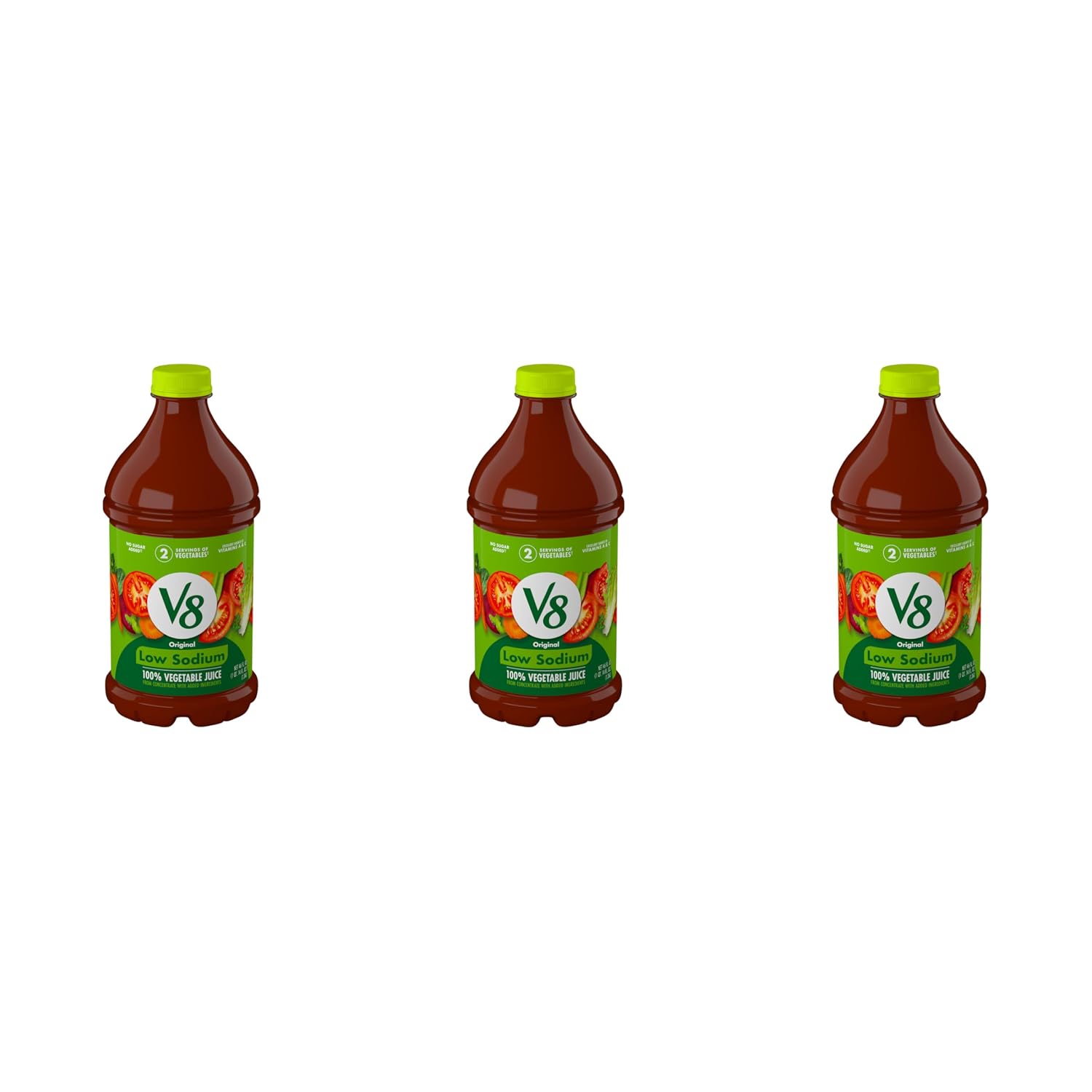 V8 Original 100% Vegetable Juice, 12 fl oz Bottle (12 Pack)