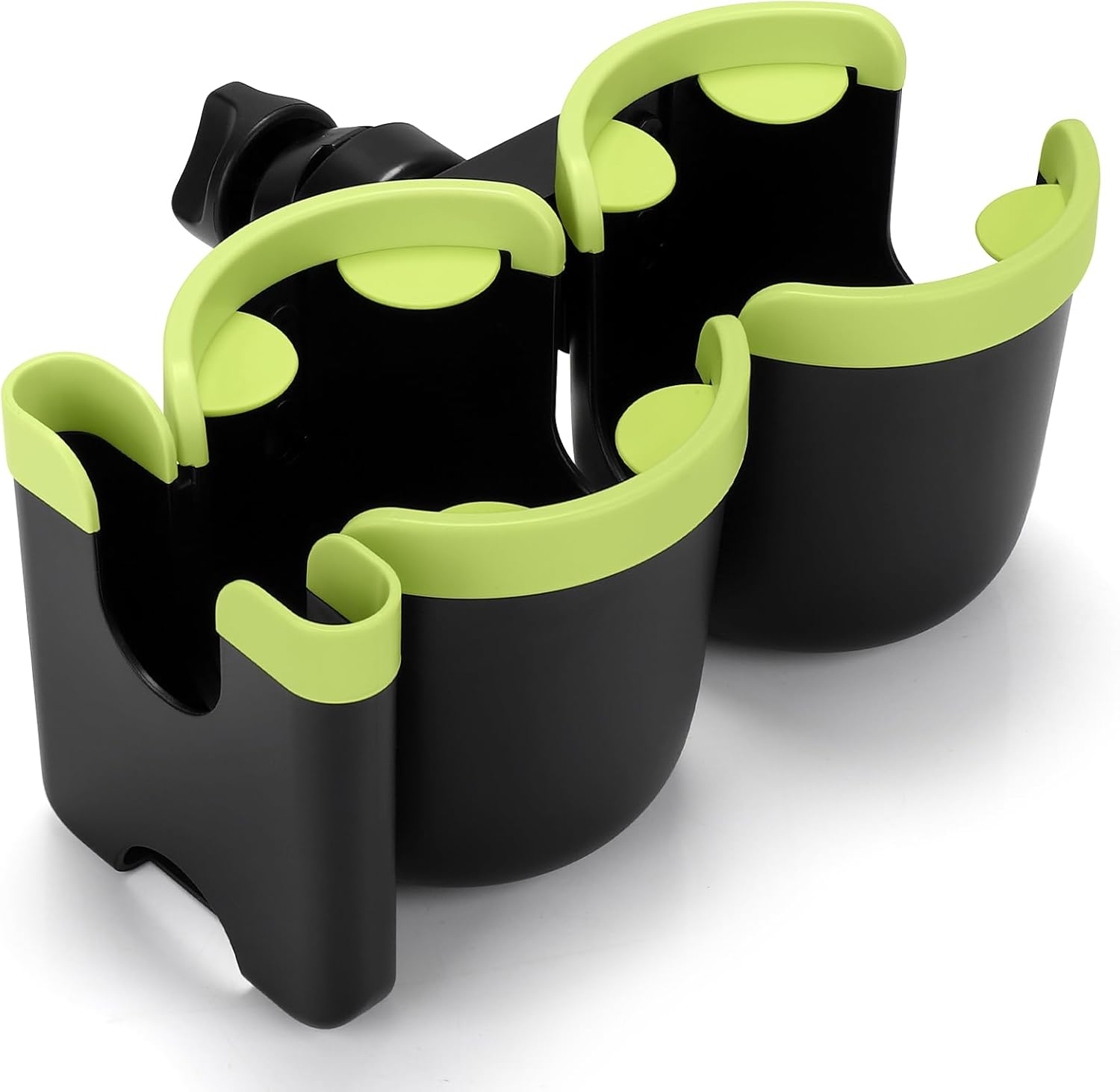 Accmor Stroller Cup Holder with Phone Holder, Bike Cup Holder, Universal Cup Holder for Uppababy Nuna Strollers, 2-in-1 Drinks Holder for Walker
