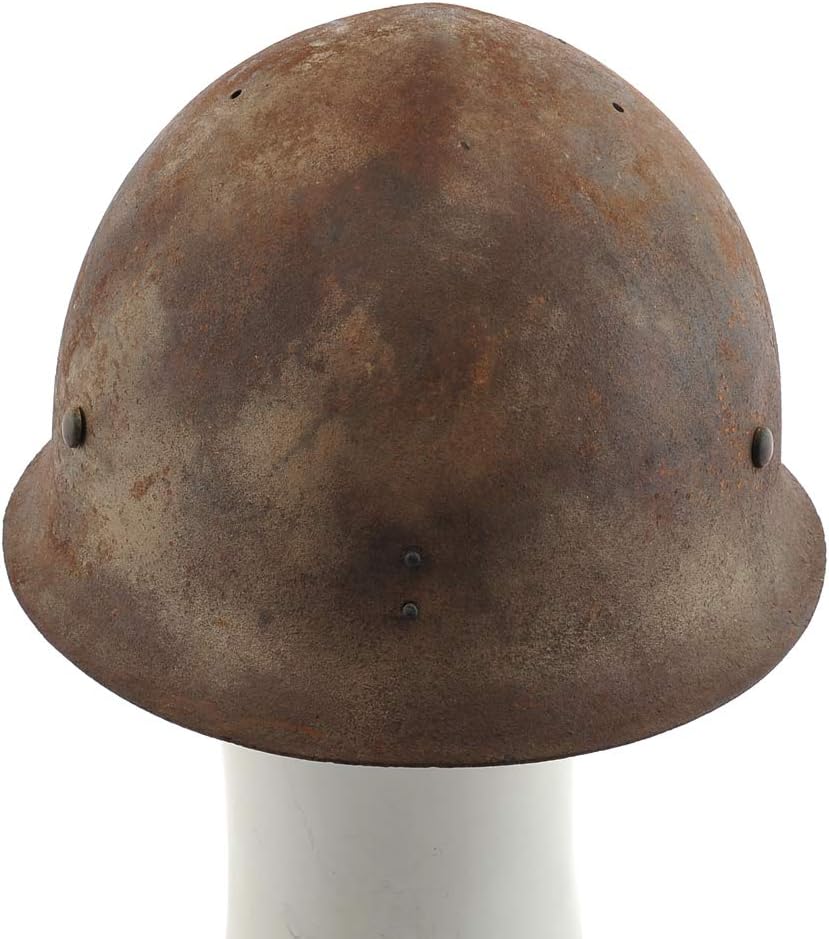 WW2 Japanese Imperial Naval Landing Forces Steel Helmet Hand Aged