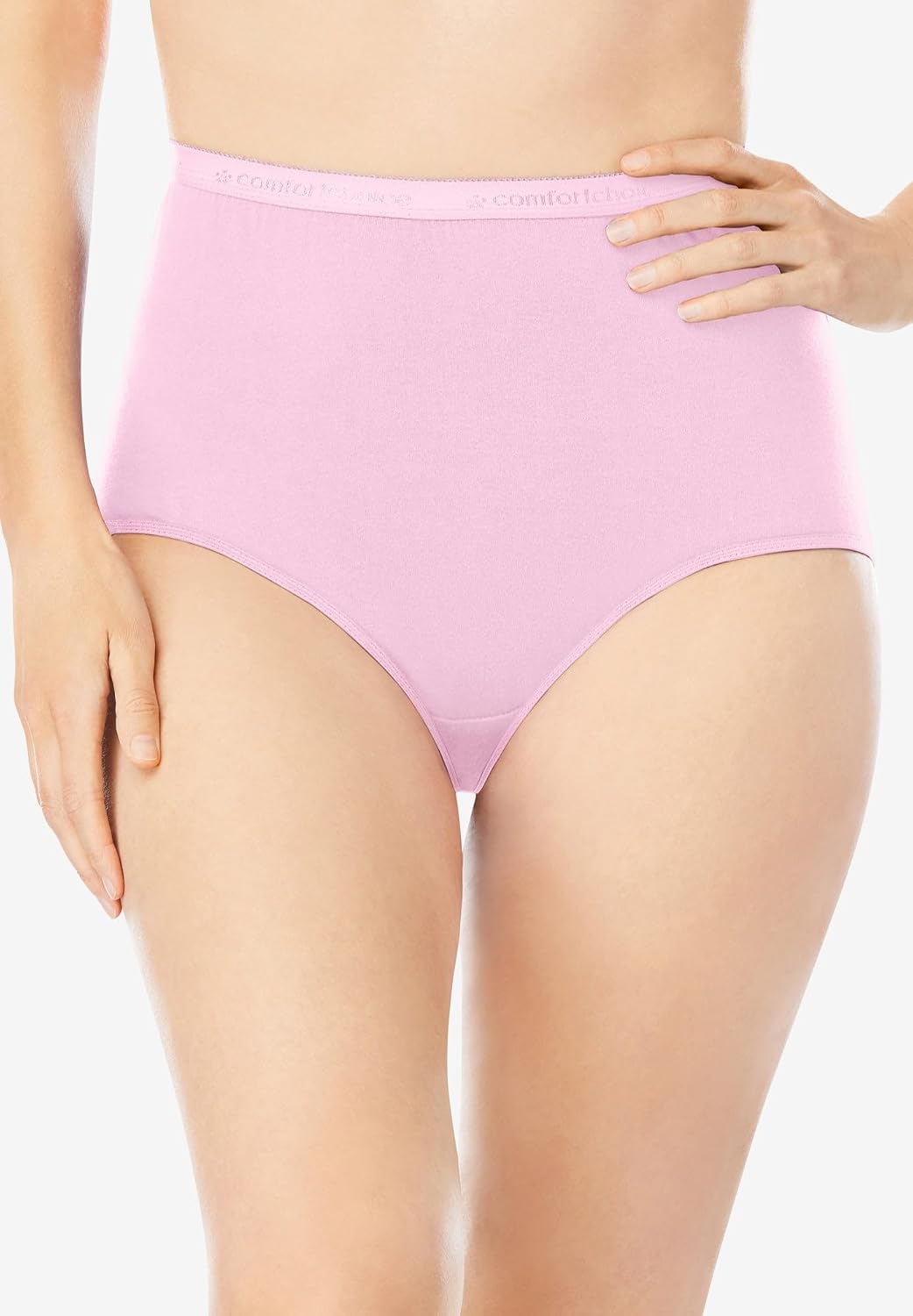 Comfort Choice Full Coverage Cotton Brief 10-Pack