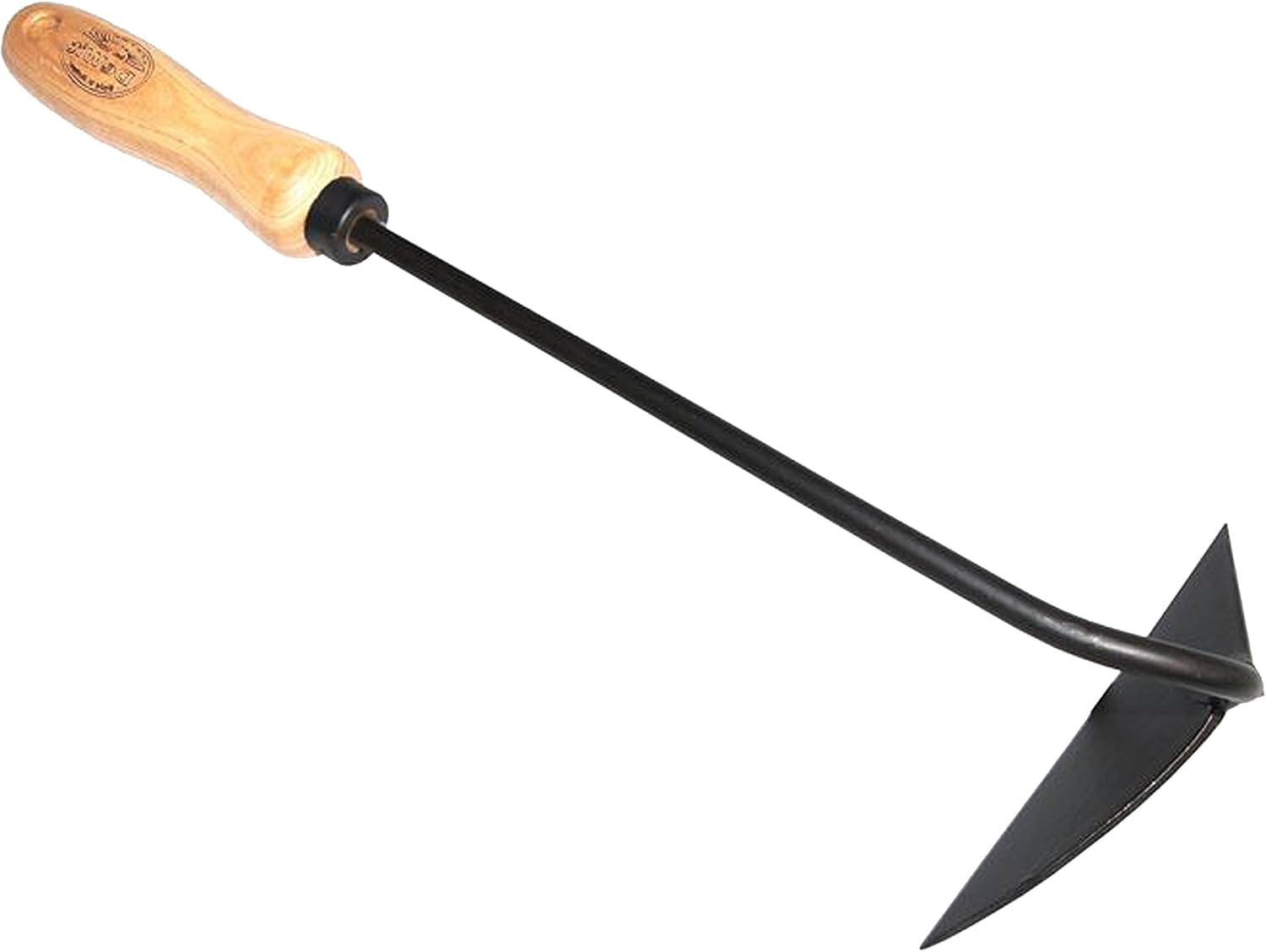 Dewit Dutch Hand Hoe – Right Hand | 18″ Total Length Hand-Forged Boron Steel Garden Hoe with Ash Hardwood Handle