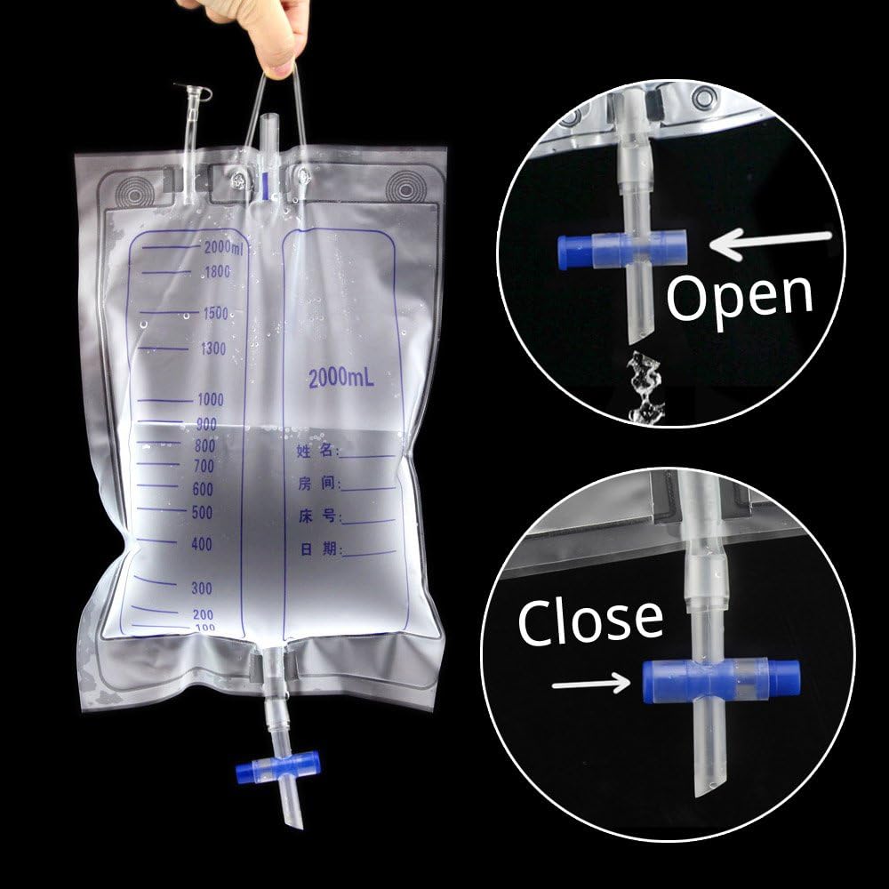 2000ml Man Protable Wearable Urine Bag Urinal System with Collection Urine Bag (2000ml Man Urine Bag)