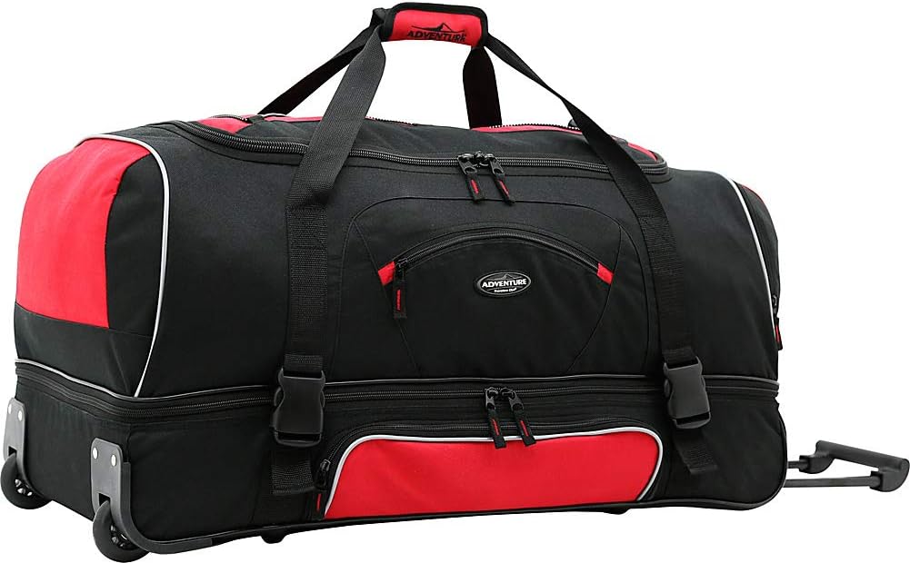 Travelers Club Adventure Rolling Travel Duffel Bag