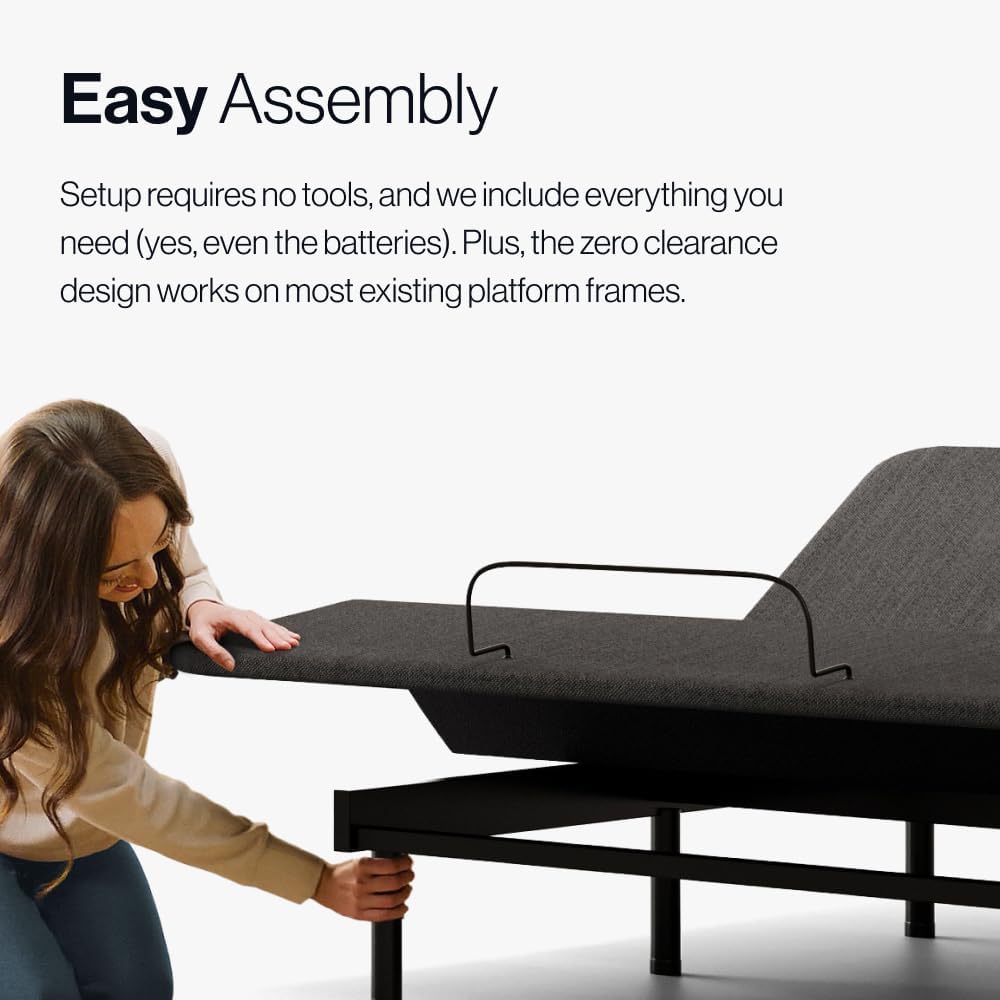 Adjustable Comfort Classic Adjustable Base, Twin XL, Head & Foot Incline