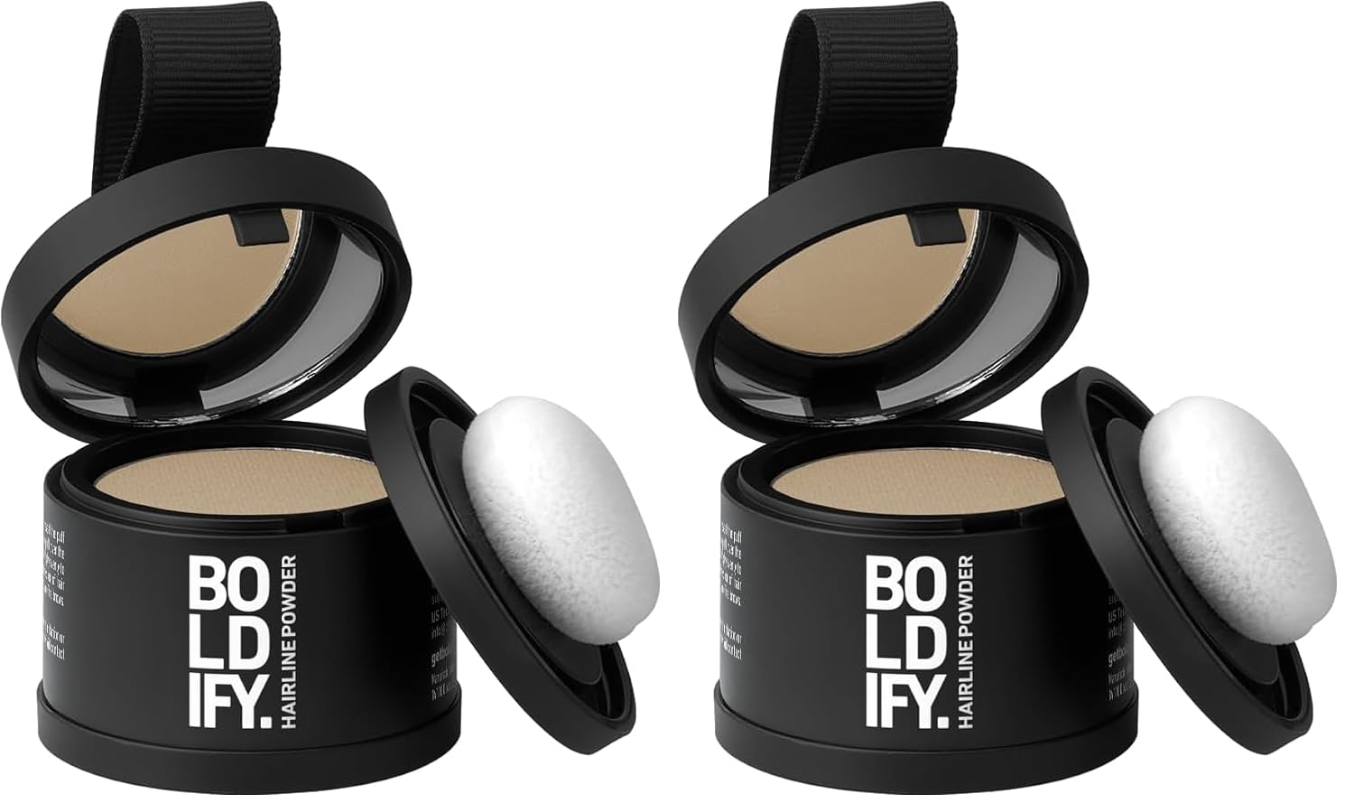Boldify Hairline Powder, Root Touch Up Hair Color Dark Brown 4g
