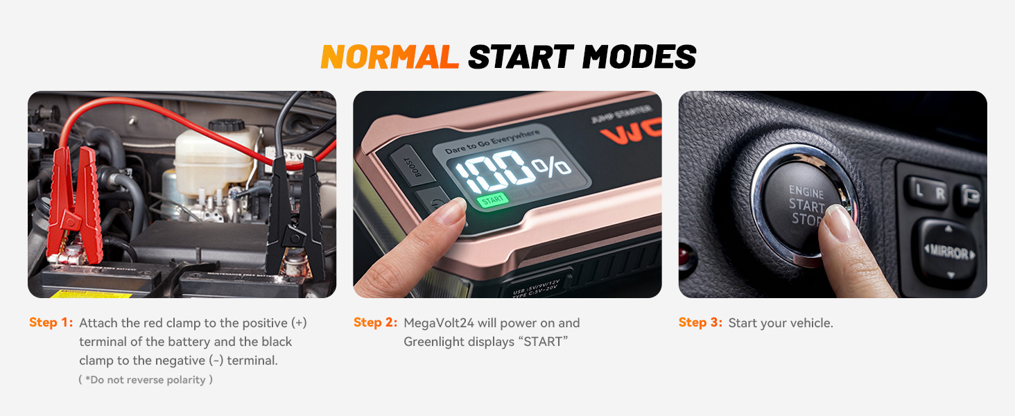 battery jumper starter portable