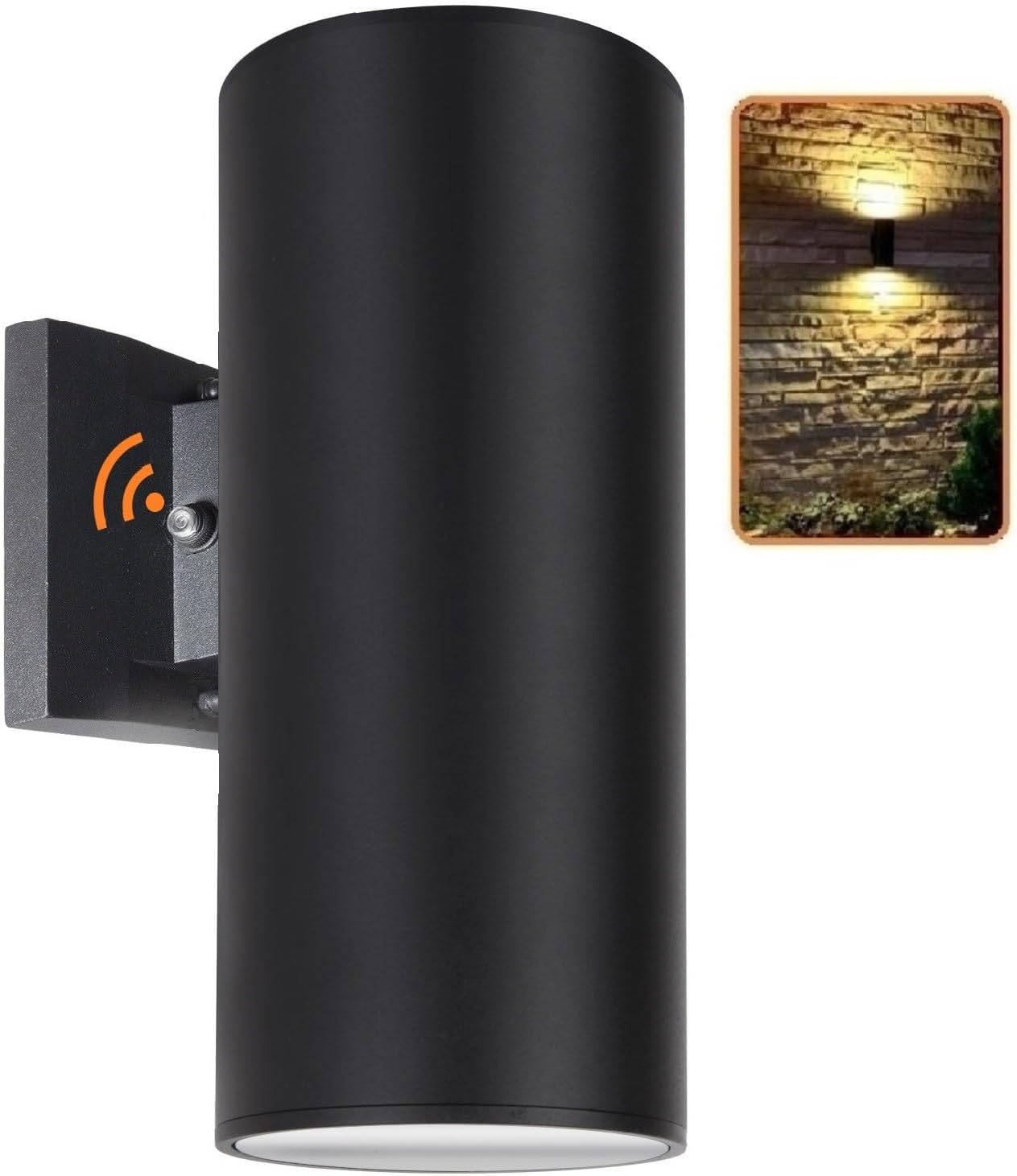 Dusk to Dawn Outdoor Wall Sconce, Waterproof Exterior Light Fixture
