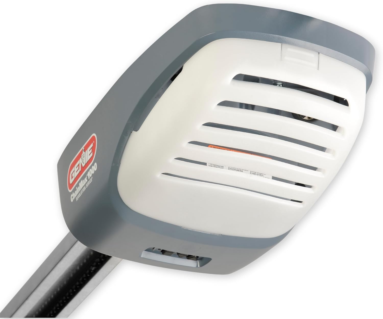 Genie ChainMax 1000 Garage Door Opener - Durable Chain Drive - Includes two 3-Button Pre-Programmed Remotes,Wall Console, Wireless Keypad, Safe-T-Beams - Model 3022-TKH, 140V DC Motor,Gray | 140V DC Motor, Chain C-Channel Rail, 2 Remotes, Wall Console, W…