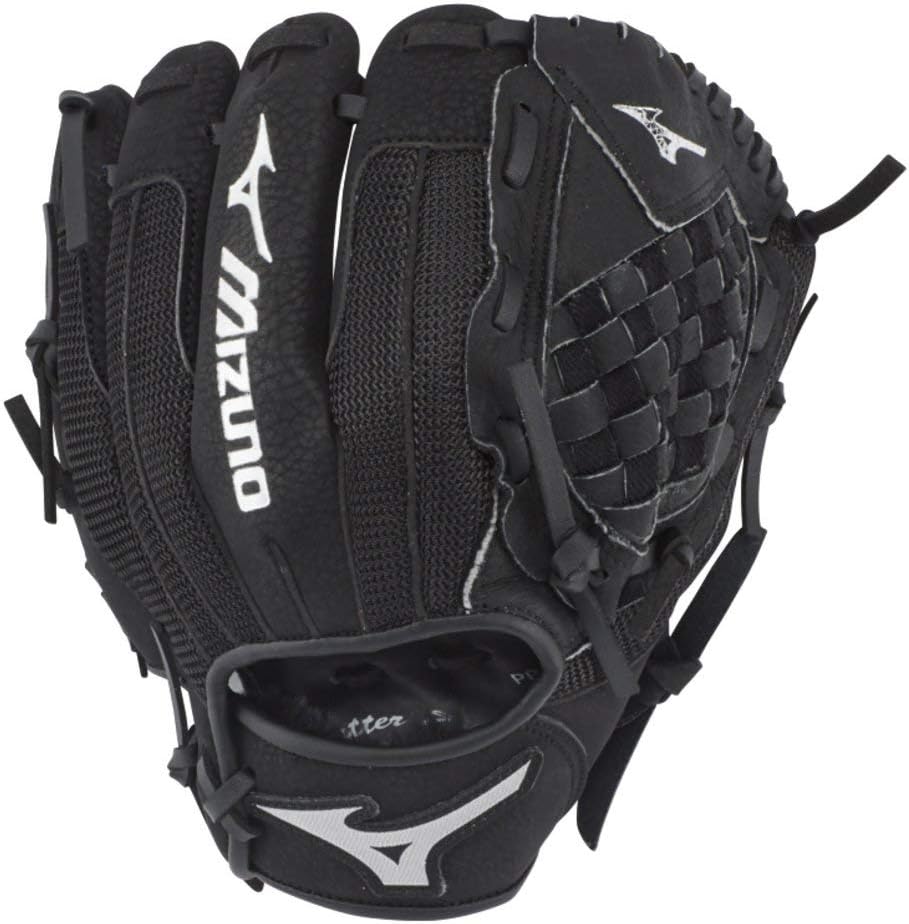 Mizuno Prospect PowerClose Youth Baseball Glove Series I V-Flex Notch I Parashock Palm Pad I Buttersoft Palm Liner