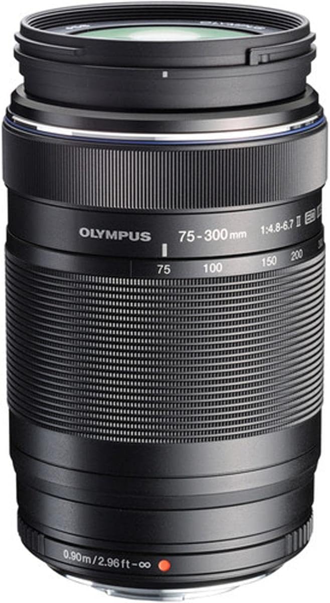 Olympus M.Zuiko Digital 75-300mm F4.8-6.7 for Micro Four Thirds System Camera, Compact Powerful Zoom Lens, Outdoor
