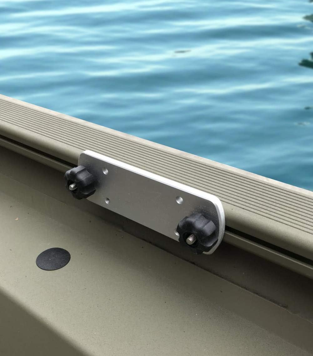 Brocraft Universal Track Bracket - Fit Lund, Versatrack, G3, Smokercraft, Lowe Boat Gunnel Track System