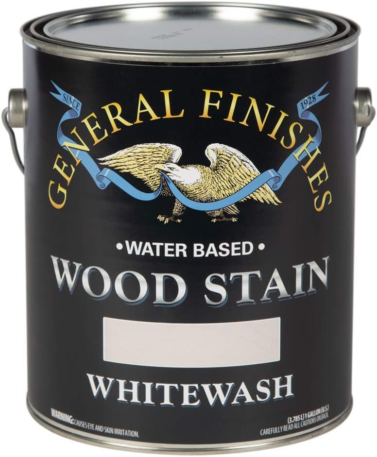 General Finishes Water Based Wood Stain, 1 Quart, Antique Oak