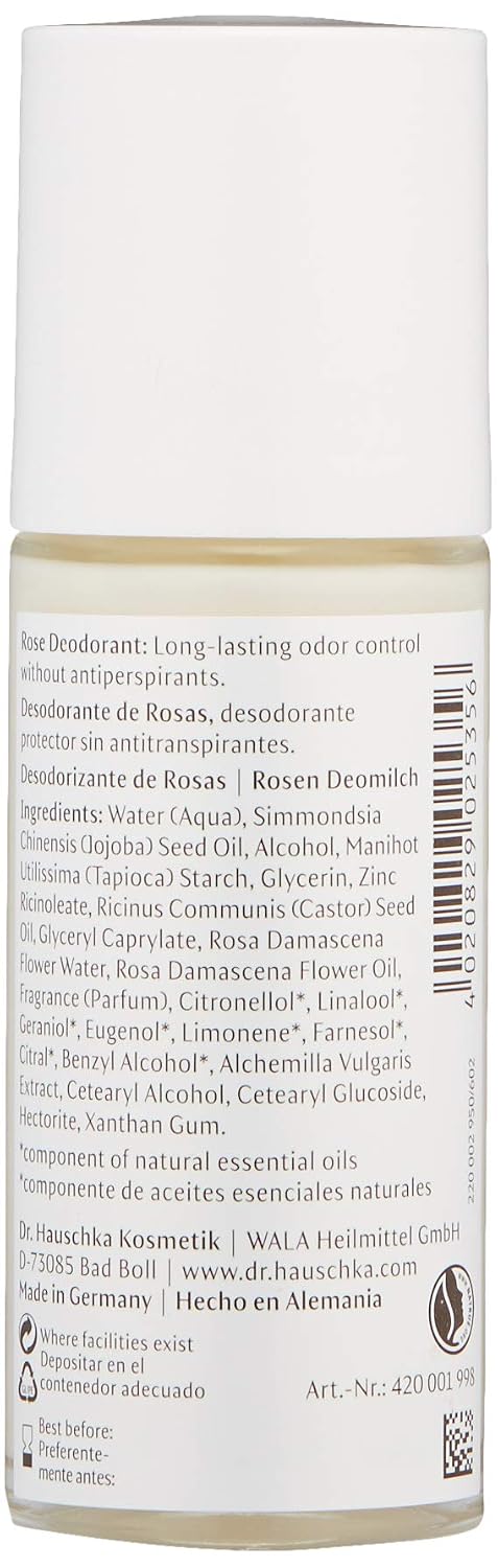 Dr. Hauschka Rose Deodorant, 1.7 Ounce