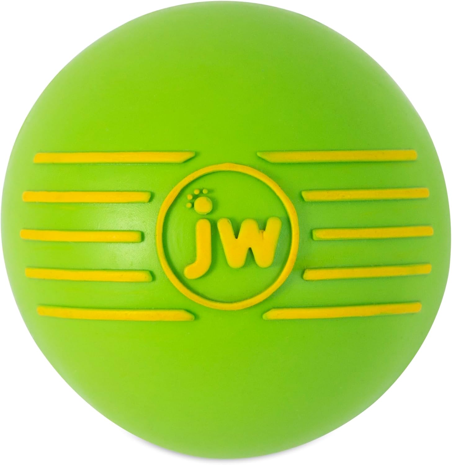 JW Squeak-ee Ball Puppy Toy | Water Resistant Design.