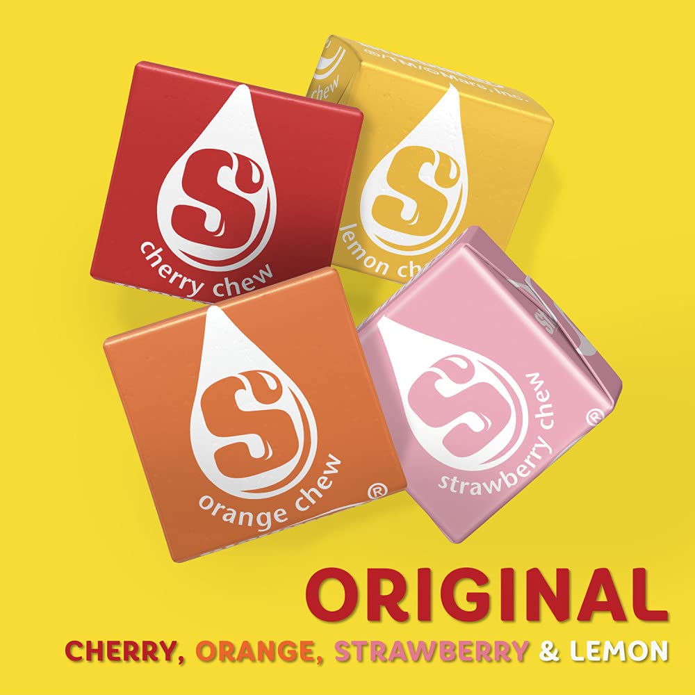 STARBURST Original Fun Size Individually Wrapped Chewy Party Favor Candy Bulk Box, 4 Pound Box