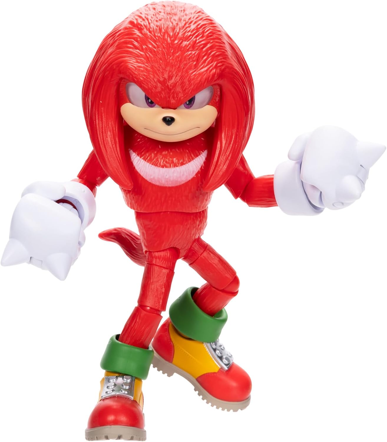 Sonic The Hedgehog 3 Movie 5-InchAction Figure 4-Pack, Articulated Figures from Jakks Pacific's Wave 2 Include Super Sonic The Hedgehog, Shadow