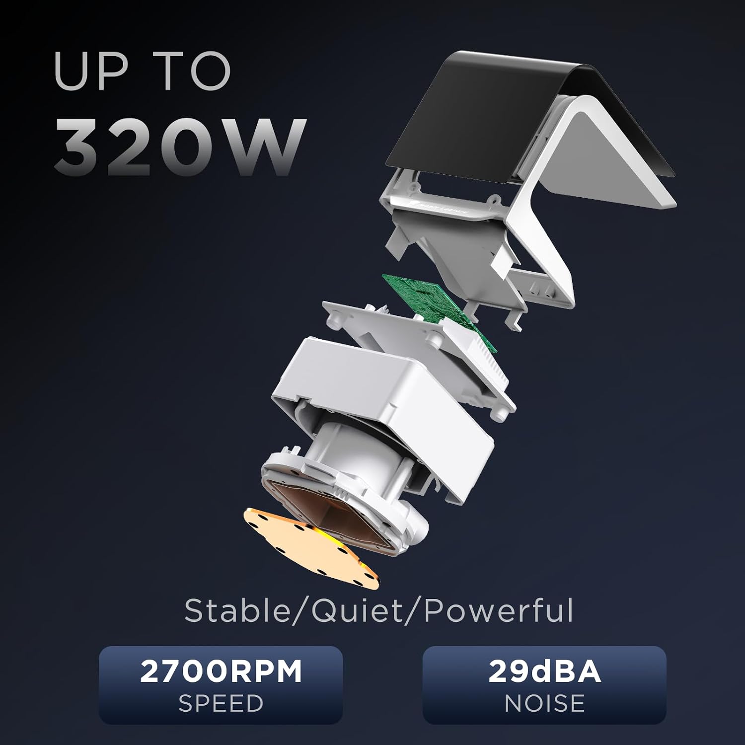 Chill Arc 360mm AIO CPU Cooler, 6.67" 2K AMOLED Screen-Wh | White 320W TDP Water Liquid Cooling | ARGB Fans | Intel LGA1851/1700/115X & AMD AM5/AM4 Compatible| Low noise