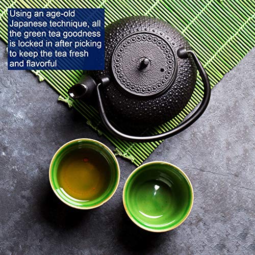 Tetley, Natural Black & Green Tea, 72 Count, Hot or Iced, Light, Refreshing Green Tea