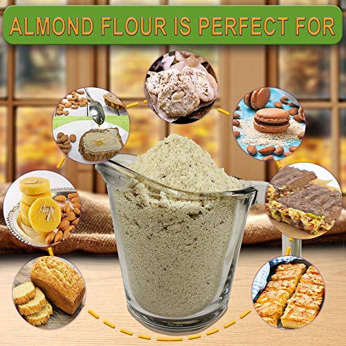 6 oz Organic Almond Flour Powdered Gluten Free Low Glycemic Non-GMO by Divine Organics