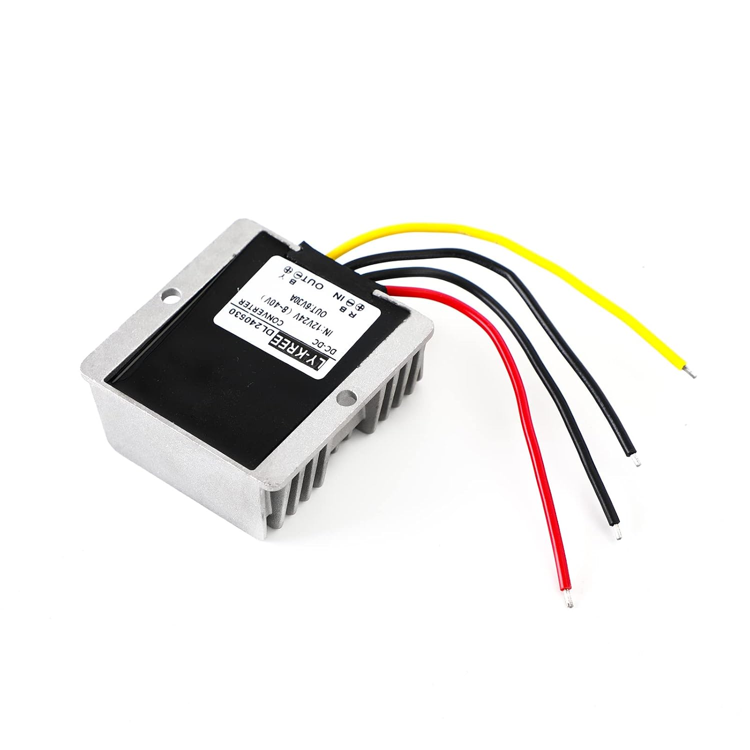 Waterproof 12V/24V to 6V 30A 180W Step Down DC/DC Power Converter Regulator
