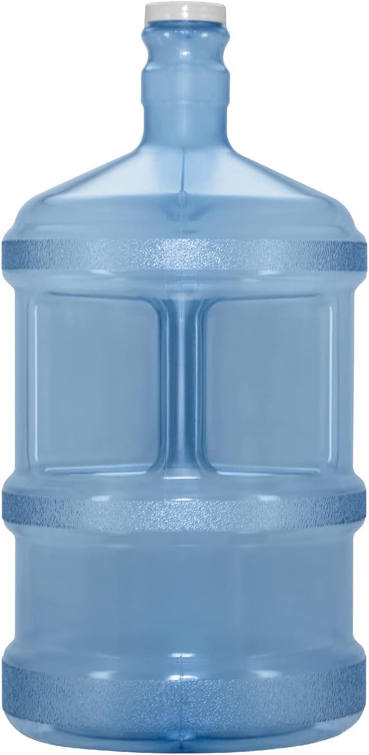 Geo Sports Bottles Polycarbonate Plastic Reusable Water Bottle Container (3 Gallon)