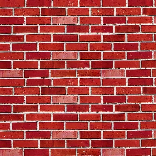 JOYIN Brick Wall Backdrop 30FT x 4FT Birthday Party Accessory Christmas Wall Decorations