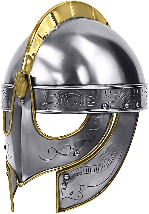 NauticalMart Viking Wolf Ancient Armor Helmet Handcrafted