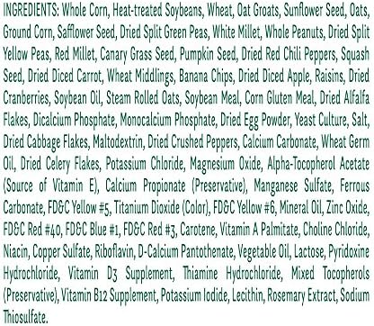 Wild Harvest Advanced Nutrition Parrot 8 Pounds, Seed, Grain And Vegetable Mix