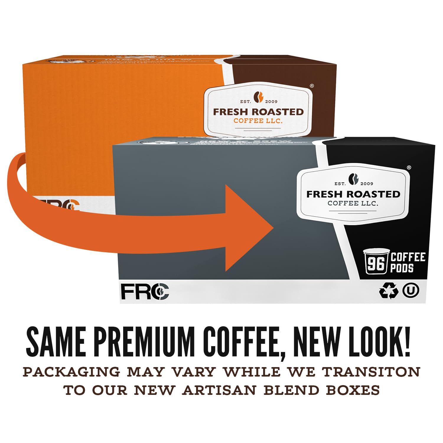 Fresh Roasted Coffee, 100% Colombian K-Cup Pods for Keurig Brewers, Medium Roast, Kosher, 96 Count Loose Pack