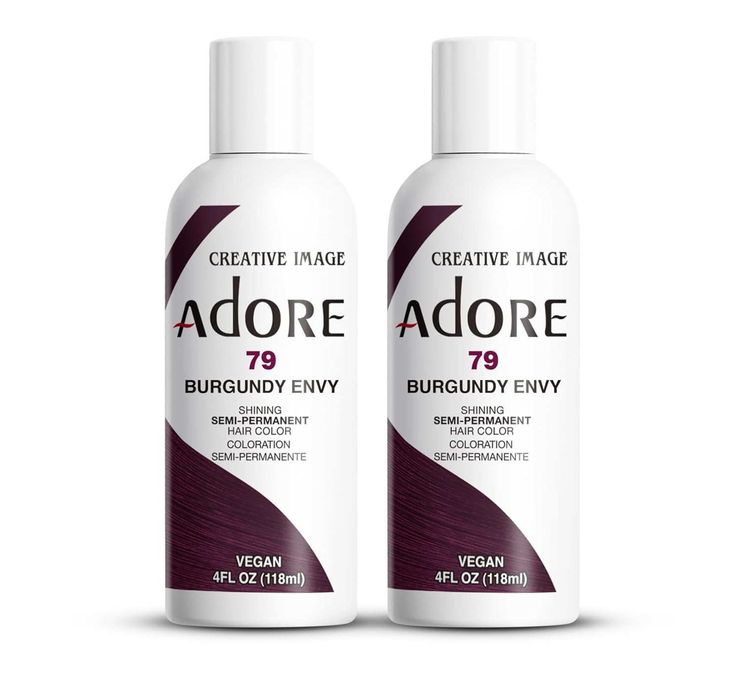 Adore Semi Permanent Hair Color, 107 Mocha, 4 Fl Oz | Vegan & Cruelty-Free Brown Hair Dye | No Ammonia, No Peroxide, No Alcohol