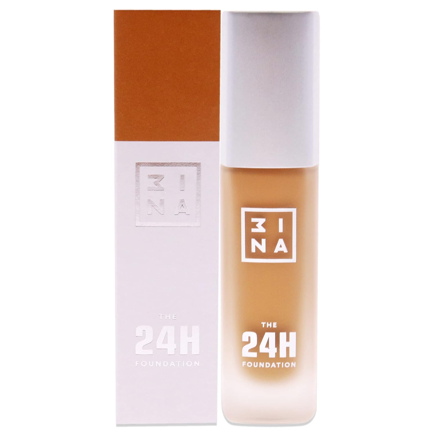 3INA The 3-in-1 Foundation – Liquid Foundation with SPF 15 – 12-Hour, Light to Medium Coverage – Skincare, Concealer, Coverage in One – 213 – 1.01 oz