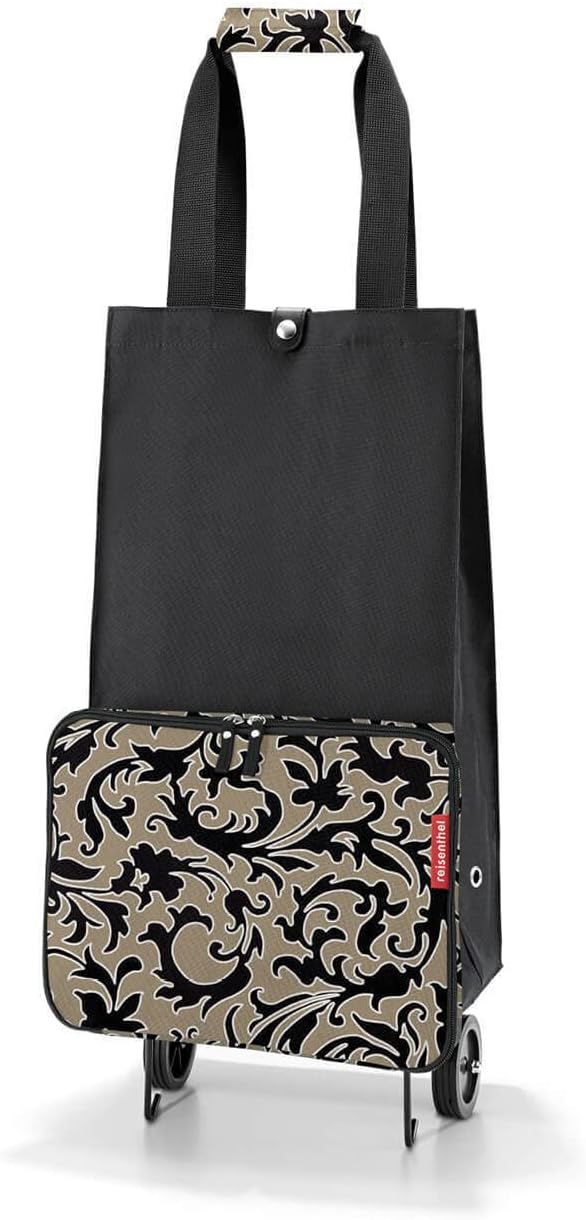 reisenthel foldabletrolley Black - Foldable, Compact Shopping cart - Easy to Store