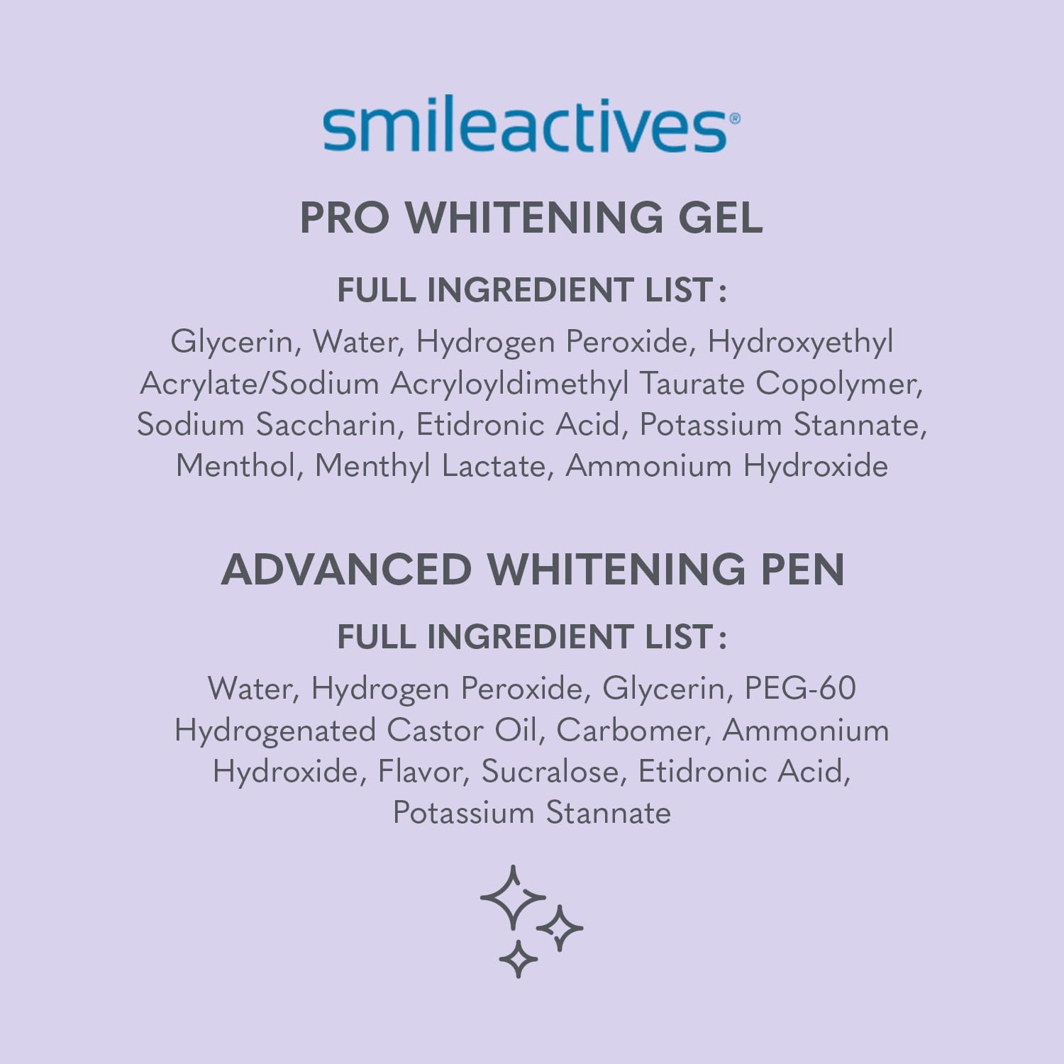 Smileactives Teeth Whitening Kit with Gel & Pen, Hydrogen Peroxide, 30-Day
