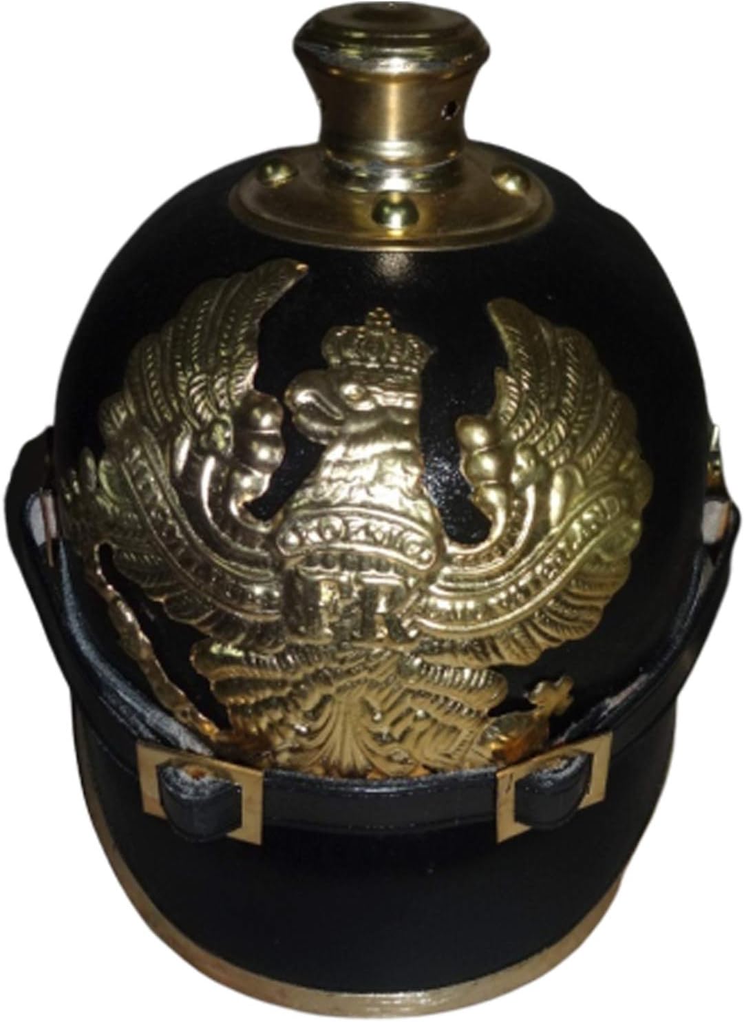 warreplica Imperial German Spiked Pickelhaube Officer Helmet with Cover - Reproduction