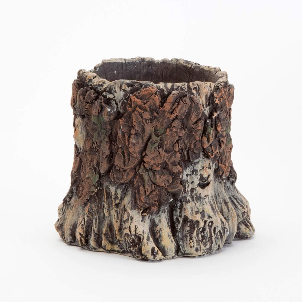 Bits and Pieces - Tree Face Garden Planter Flower Pot - 5 1/2 Inch