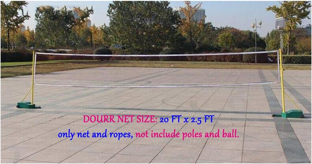 Badminton Tournament Net 20 FT x 2.5 FT