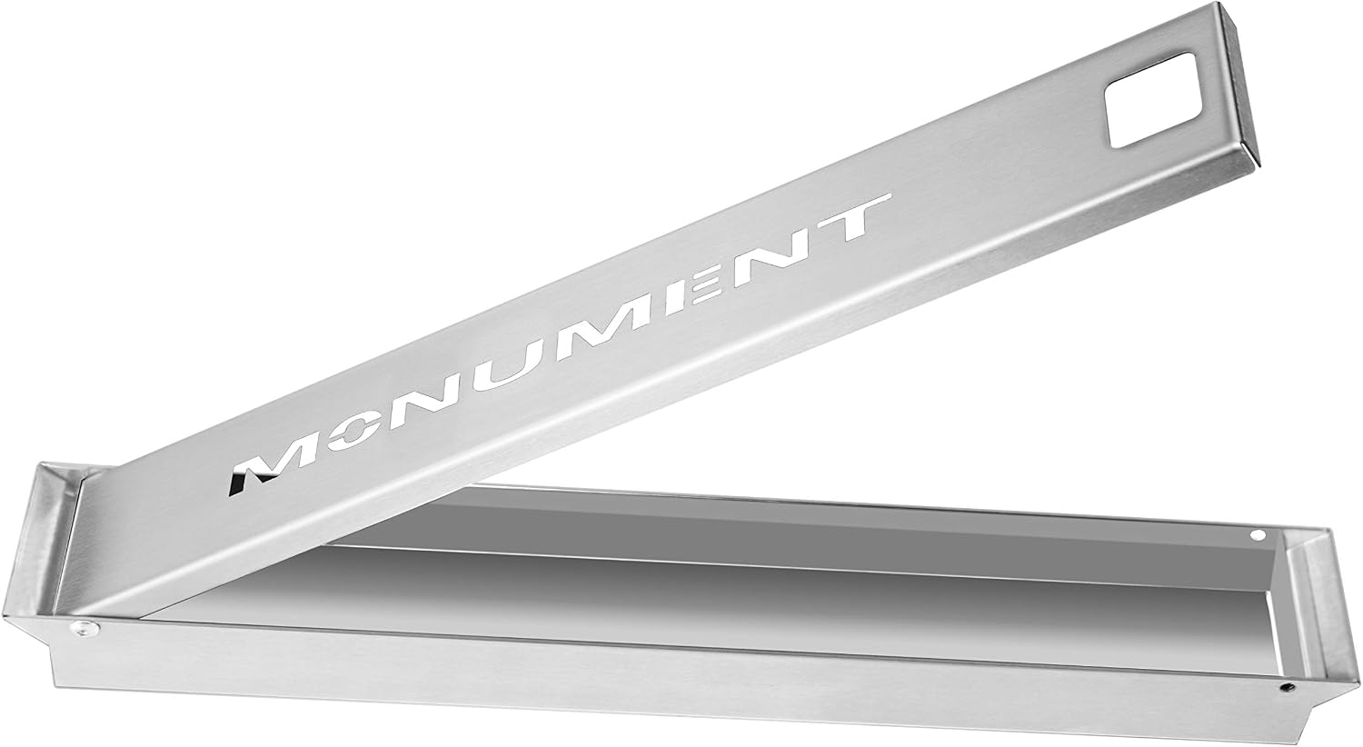 Monument Grills 98457 Stainless Steel Smoke Box for Grill Models Denali 405, Denali 425, Denali 605, 24633, 24367, 35633, 41847NG, 77352