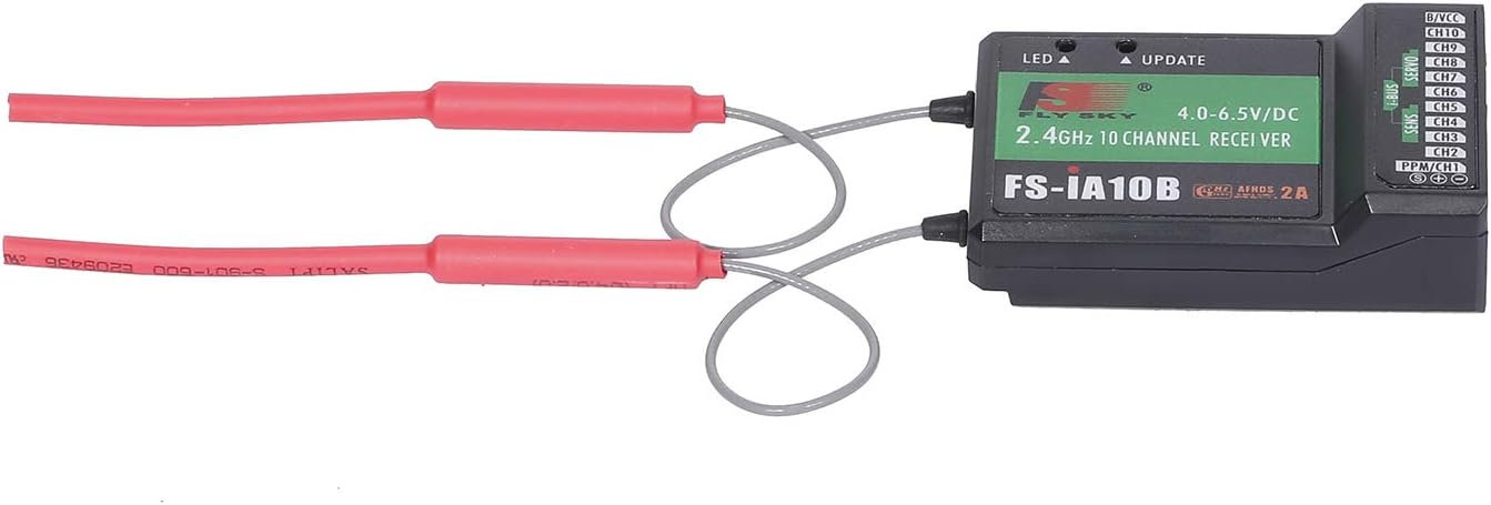 GoolRC Flysky FS-iA10B Receiver 2.4G 10CH for Flysky FS-i6 FS-i6S FS-i10 Transmitter